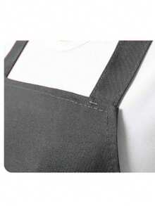 1/5 chiếc Tạp dề yếm - Tạp dề đen Unisex số lượng lớn có 2 túi rộng rãi có thể giặt bằng máy dùng cho nhà bếp, chế tạo, vẽ BBQ - màu đen - Xem 3