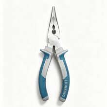 6-Inch & 8-Inch Heavy Duty Steel Wire Pliers Set, Pointed Nose Pliers, Diagonal Cutting Pliers, Industrial-Grade Labor-Saving Pliers, Multi-Functional Electrician Repair Tools, Household Hardware