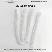 100片装一次性扫帚除尘罩，无纺布家用扫地清洁湿巾，去除绒毛，耐磨，适用于行动不便人士的地板毛发清洁工具，静电除尘器一次性粘袋 - 彩色 - 查看 8