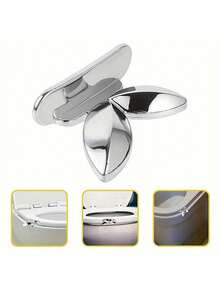 6 piezas Elevador de asiento de inodoro - Asas adhesivas, superficie antideslizante, operación higiénica y conveniente de la tapa del inodoro, palanca sanitaria, respaldo adhesivo resistente (color aleatorio) - Multicolor - Ver 9