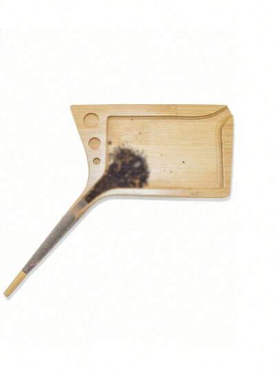 1pc Small Bamboo Rolling Tray,Compact Bamboo Cigarette Rolling Tray, Cigarette Rolling Tray, Portable Design For Home And Travel Use,Everyday Use,Cigarette Tray,Smoking Tray