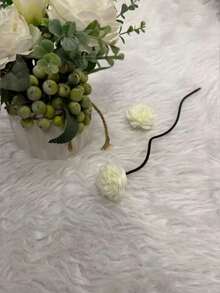 1/5件套无焰香氛干花套装,香水扩散器配件,室内空气清新剂,仿真花 - 彩色 - 查看 16