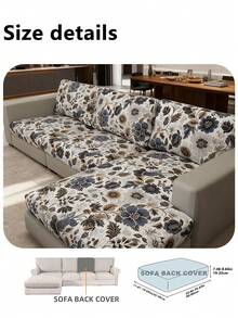 1 vỏ gối sofa in hình lá cây, vỏ gối sofa in hình lá cây nhiệt đới hiện đại, thích hợp cho gia đình. - Nhiều màu - Xem 16