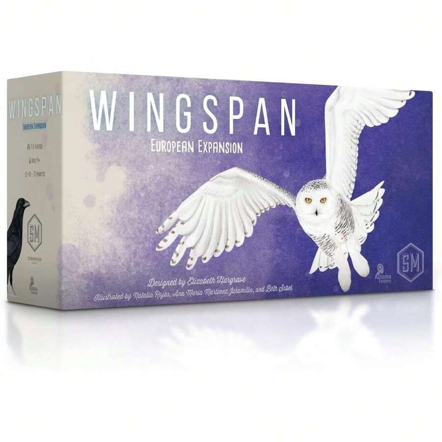 : Wingspan European Expansion | Add To Wingspan (Base Game) | 8 Unique New Birds, New Egg Color | -5 Players, 70 Mins, Ages 4+,29271170 - 薄荷綠 - 查看 1