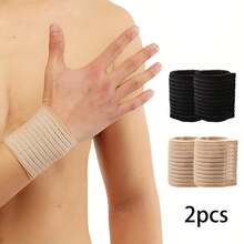 Adjustable Wristband, Made Of Polyester Fiber, With Hook And Loop Closure, Hand Wash Only. Suitable For Cycling, Basketball, Weightlifting Training, And Daily Warmth. Also Suitable For Sports Wristbands, Ankle Supports, Compression Knee Supports, Calf Supports, Running, Squats, Thigh Supports, And Elbow Supports. - Multicolor - View 11