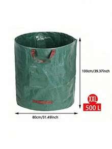 Gallon Reusable Compost Bags - Durable Material, Perfect For Garden Waste & Lawn Care