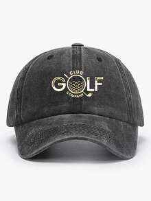 高尔夫棒球帽，可调节后扣帽，户外防护休闲帽，适合旅行、滑雪、派对、日常、运动等场合，男女通用，Y2K风格渔夫帽，钓鱼帽，针织帽 - 高爾夫球 - 查看 11