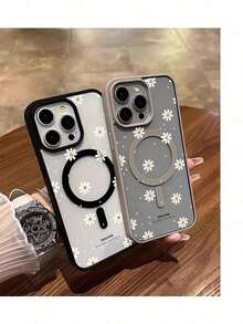 For IPhone 17/17pro/17promax, 11, 12, 13, 14, 15, 16 Plus Pro Promax XS/X XSMAX Silicone Magnetic Phone Case, High-Quality Fashion - 白色 - 查看 3