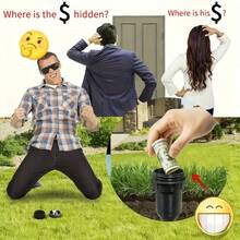 Realistic Key Hider Sprinkler, Outdoor Garden Yard Lawn Waterproof Key Box, Easy To Insert Into Garden Lawn Underground, Waterproof And Corrosion Resistant - Multicolor - View 8