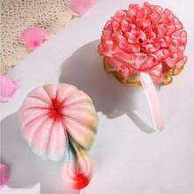 Shower Ball To Prevent Splash, Soft PE Material, Pearl Lining, Bubble Bath Towel, Shower Ball, Shower Mist - Multicolor - View 8