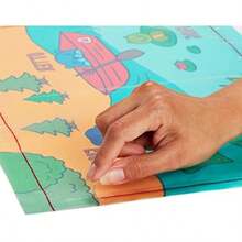 Munchkin® Story Mat™, manteles individuales desechables sin para niños, paquete de 18, 2 diseños(default) - Multicolor - Ver 4