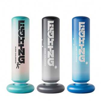 1pc Inflatable Punching Column Stress Relief Bag, Sports Stress Relief Punching Fitness Inflatable Punching Bag, For Venting Suppressed Emotions And Fitness Entertainment, Interactive Punching Column For Adults