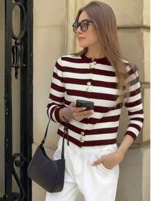 Deep Red and Pearl White