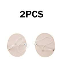 Wiederverwendbare Achselhöhlenkissen - Schweißkissen für die Achselhöhle mit verstellbaren Trägern unsichtbar, schweißhemmend, atmungsaktiv, waschbar - diskrete Schutzausrüstung für Hidschab, T-Shirts, Sommer, Sport, Reisen (Weiß, 10/8/6/4/2 Stück)