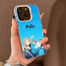 Funda de teléfono Anime Flcl para 17 16 15 14 13 12 11 Pro Max Plus, funda trasera mate a prueba de golpes - z7 - Ver 2