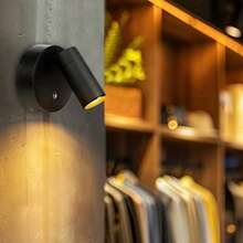 1 قطعة بقعة إضاءة متعددة الوظائف بتقنية LED، ضوء حائطي مغناطيسي، 3 أوضاع لون قابلة للتعتيم - بلمسة تحكم، تركيب سهل، مثالي للنباتات والأعمال الفنية - بطارية قابلة لإعادة الشحن عبر منفذ USB - مثالي لغرفة النوم والصالة والممر، لا حاجة للثقب، دوران 360 درجة بلمسة