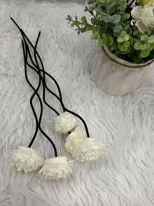 1/5件套无焰香氛干花套装,香水扩散器配件,室内空气清新剂,仿真花 - 彩色 - 查看 9