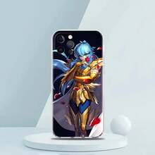 Saint Seiya Knights Of The Zodiac Custodia Compatibile Con 16 15 14 13 12 Pro Max Morbida Compatibile Con 11 Pro Max 7 8 Plus XS XR Custodie Borse, Copertura Compatibile Con 17 Pro Max Custodia, 17 Pro Custodia, 17 Custodia, 16 Pro Max Custodia - b9 - Visualizzare 6