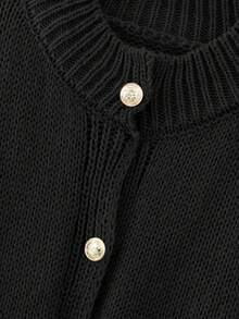 Freeform Autumn/Winter Women's Cardigan Sweater Jacket, Fashion Minimalist Business Casual Commute Elegant Vacation Warm High-End Versatile Slimming Victory Day Ladies Cute Top Korean Style, Size Runs Large Recommend Ordering One Size Down