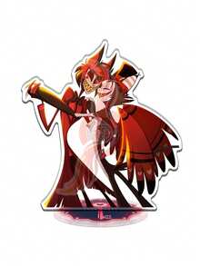 1个全新动漫周边地狱宅邸亚克力立牌,包含查莉、夏尔、维姬、阿拉斯托、亚当、安琪儿,收藏摆件 - 节日礼物 - 生日礼物 - 动漫爱好者礼物 - 彩色 - 查看 25