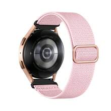 20mm Breathable Woven Strap, Suitable For Sams Ung Galaxy Watch 6/5/4 40mm 44mm/Watch 5 Pro 45mm/Watch 6/4 Classic 43mm 47mm 42mm 46mm/Active 2/Active/Watch 3 41mm/Hua Wei Watch GT3/Huami Amazfit GTS 3/Garmin Elastic And Stylish Sports Strap, Solid Color Replacement Strap, Perfect For Outdoor Sports And Daily Wear - 20mm - View 19