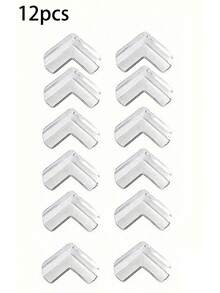 Random Style High Adhesive Gel Transparent Corner Guards, Suitable For Tables, Furniture And Glass Cabinets - Anti-collision Corner Guard - View 14