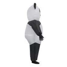 1pc Giant Panda Inflatable Costume, Suitable For 1.5-2m Height, Funny Outfit For Halloween, Christmas, Party Events - Giant Panda Inflatable Costume - View 5