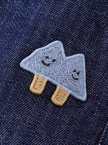 mini bala Jungen Weiche Denim Fleece Hosen Winter 2025, Warme Plüschfütterung, Sanfte Berührung - blauer Farbton - Übersicht 7