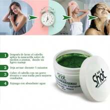 MASCARILLA CAPILAR  KOLOR SHOT BIO-REPARACION INTENSIVA AGUACATE + COCO 500 GR - Verde - Ver 4