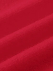 FOR BEAUTY 女士圆领扭结纽扣长袖针织开衫，短款宽松舒适毛衣外套，酒红色，适合春、秋、冬三季穿着。 - 紅色 - 查看 8