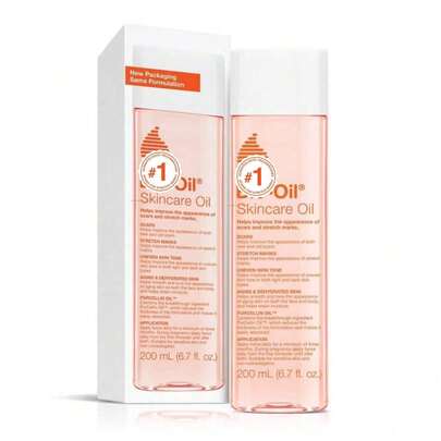 Skincare Body Oil Serum, Face And Body Moisturizer With Vitamin E & A, For Scars, Stretch Marks, Sensitive Skin, All Skin Types, Dermatologist Recommended, Non-Comedogenic