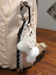 New Bag Charm Big Bone Keychain Pet Hair Collection Bag Keychain Backpack Pendant Fashionable Design Charming And Exquisite Backpack Keychain Pet Enthusiast Gift Accessories Key Chain Gifts For Women Stocking Stuffers Teacher Gift Sister Gifts