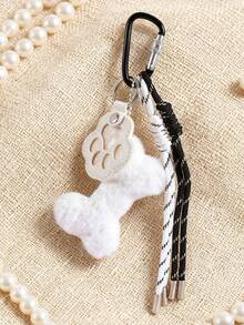 New Bag Charm Big Bone Keychain Pet Hair Collection Bag Keychain Backpack Pendant Fashionable Design Charming And Exquisite Backpack Keychain Pet Enthusiast Gift Accessories Key Chain Gifts For Women Stocking Stuffers Teacher Gift Sister Gifts