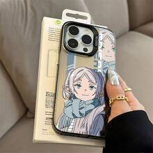 Beyond Journey's End Anime Matte Case for  16/15/14/13/12/11 Pro Max, X/XR/XS Max, 8/7/6 Plus – Shock-Proof, Fashion-Ready - Negro - Ver 2