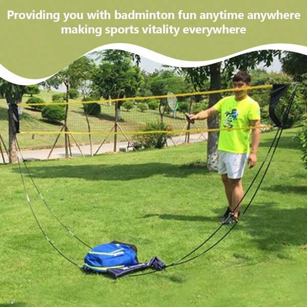 Badminton Net,Portable Badminton Net Set,Foldable And Portable,For Backyard, Beach, Ball Games, Outdoor Team Sport...