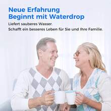 Filtri per l'acqua di ricambio Waterdrop per Blue, 71312 Blue, compatibili con le serie GIGA®, ENA® Micro, IMPRESSA®, certificati TÜV SÜD (3 pezzi) - Blu - Visualizzare 6