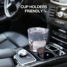 20 Oz Tumbler Stainless Steel Tumblers With Lid And Straw Double Wall Vacuum Insulated Travel Coffee Mug Deer On Frozen Wilderness Coffee Tumbler Cups Reusable Travel Mug Thermal Cup - Straw Two-piece Set - View 7