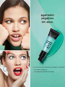 Maquillaje anterior leche Base de gel Gel hidratante,Los poros invisibles,Ácido hialurónico,Maquillaje previo legging 0.81fl.oz Ilumina el tono,Ilumina tu maquillaje,Maquillaje de larga duración - Verde - Ver 4