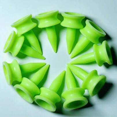 20个高尔夫球座，杯形高尔夫球座，耐用塑料高尔夫球座，颜色混装，专业高尔夫球座支架，高尔夫锦标赛球座，高尔夫球场配件，高尔夫球钉