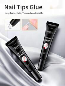 1pc XEIJAYI Nail Gel, Suitable For Acrylic Nails, Press-On Nails, Women DIY Nail Art Tools, For Home And Nail Salon Use - Clear - View 3