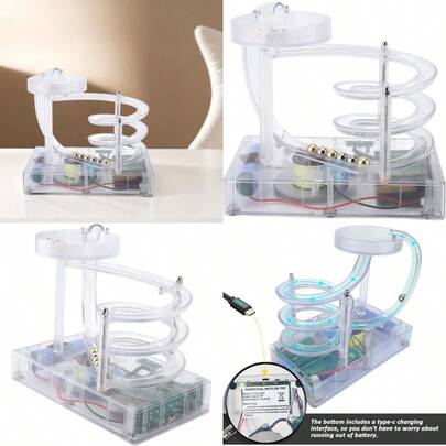 ml Máquina de Movimiento Perpetuo de Arte Cinético Mesa Elegante y Exquisita para Aliviar el Estrés Máquina de Movimiento Perpetuo de Arte Cinético Juguete de Escritorio Relajante10101