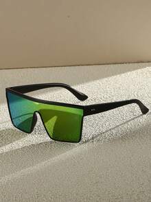 3 paires de lunettes de mode décontractées de forme bouclier unisexes, lunettes de luxe de marque de créateur. Convient pour la plage, les vacances, l'ombrage, la conduite classique, la pêche, les voyages, les achats, les sports de plein air, le tourisme, le camping, la randonnée, la protection oculaire de loisirs, les lunettes de conducteur de voyage rétro - Multicolore - Voir 5