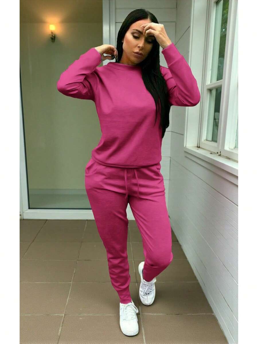 Comfortable Lady Set - Hot Pink - View 1