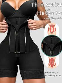 Columbian Women's Shapewear, Elegant High Compression, Abdominal Compression, Hip Lifting, Ample Hips, Slim Fit And Slimming Jumpsuit. Perfect Clothing For Daily Use, Fitness, Winter, Christmas And New Year - Nhiều màu - Xem 2