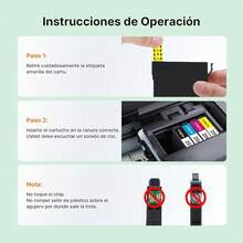 WISETA Cartuchos de Tinta Compatible para 664 664XL Compatible con DeskJet Ink 1115 2135 3630 2675 3635 3775 3835 4535 4675 5075 (1 Negro 1 Color) - T206 T207 - Ver 5