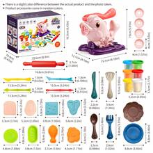 32pcs Dolphin Themed Playdough Extruder Set, Includes Various Shaped Clay Molds, Clay Tools And Cute Utensils. Customize Your Own Creations. Best Gift For Boys And Girls