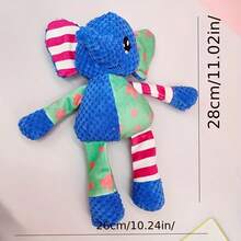 1pc Interactive Plush Dog/Cat Chew Toy With Sound - Pineapple Shaped Chew Stick, Suitable For All Dog Breeds, Dental Care, Puppy Teething, Chewing Training (High Cost-Effective) - Multicolor - View 10