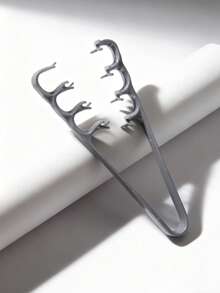 CTZIHGAO Styling Comb, Texture Comb, Fluffy Wide-Tooth Styling Comb, Best Hairstyling Tool, Volumizing Styler, Bangs Trimming Accessory (Unisex, Gray, Pink) - Multicolor - View 4