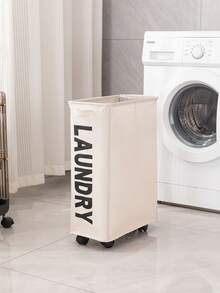 1 giỏ đựng quần áo bẩn gấp gọn có bánh xe, giỏ đựng quần áo bẩn dung tích lớn, giỏ giặt di động trong nhà, hộp đựng thảm tập yoga. - Nhiều màu - Xem 11
