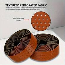 1pc Road Bicycle Handle Tape, EVAPU Soft Shock-Absorbing Packaging Tape, Durable Anti Slip Strip Tape - Multicolor - View 8